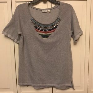 Cato Multi-Colored Rhinestones Top